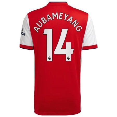 Camisolas de Futebol Arsenal Aubameyang 14 Principal 2021 2022